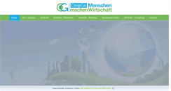 Desktop Screenshot of menschen-machen-wirtschaft.de